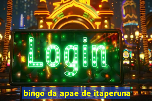 bingo da apae de itaperuna